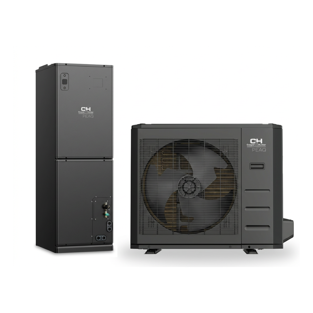 Cooper & Hunter PEAQ - 19 SEER2 - 1.5 Ton - Variable-Speed/Inverter Heat Pump System with Air Handler with Install